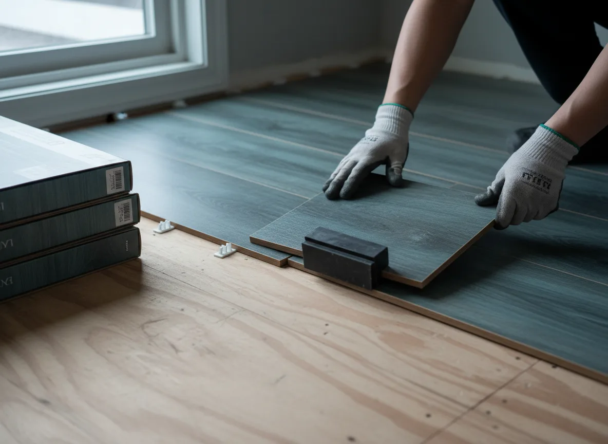 Luxury Vinyl Plank Installation company in Ingomar, MT